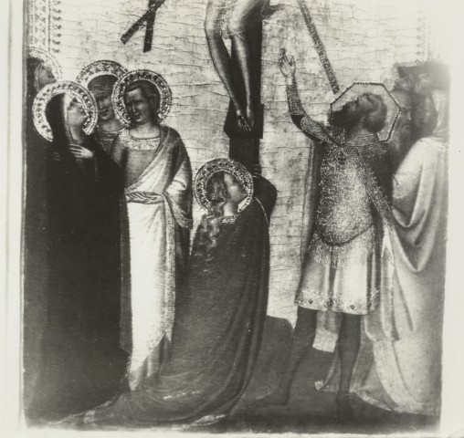 Lindenau Museum — Daddi Bernardo - sec. XIV - Crocifissione di Cristo — particolare
